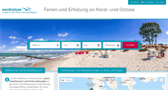 Desktop Screenshot of nordostsee.com