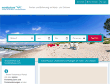 Tablet Screenshot of nordostsee.com
